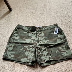 Old Navy Camouflage Print Shorts